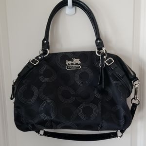 Black Coach Purse - Madison